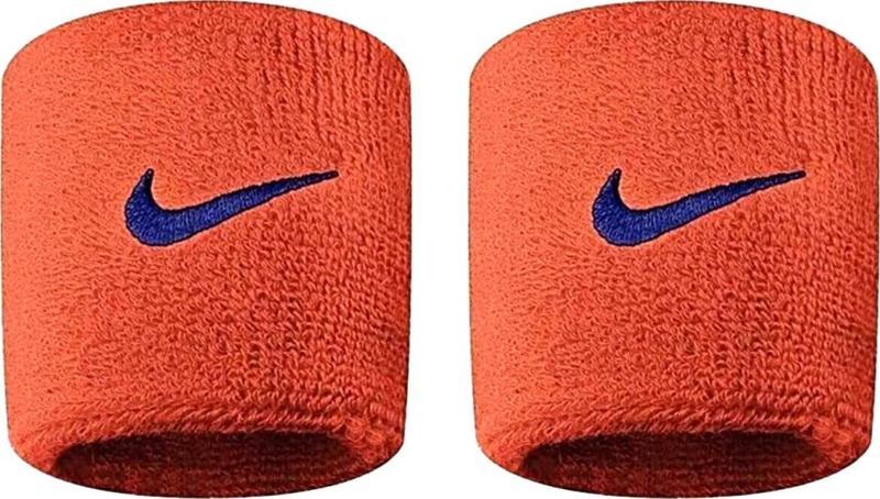 Swoosh Wristbands 2 Pk Team Orange/College Navy Osfm,One Size/5