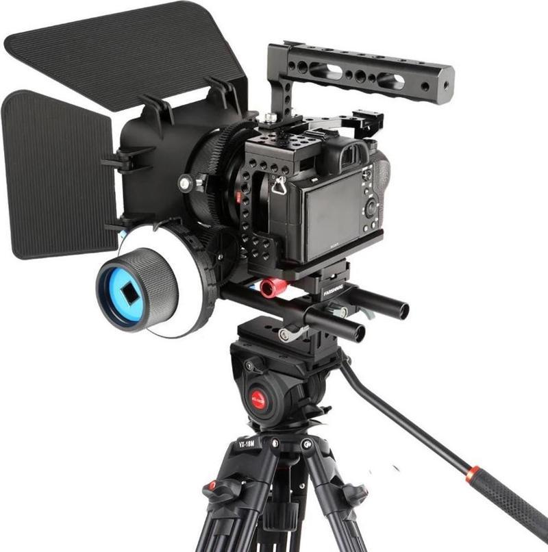 Fanshang S7-03 Rig Kafes Seti (Sony A7 III, A7R III, A7 II, A7R II, A7S II, A9)