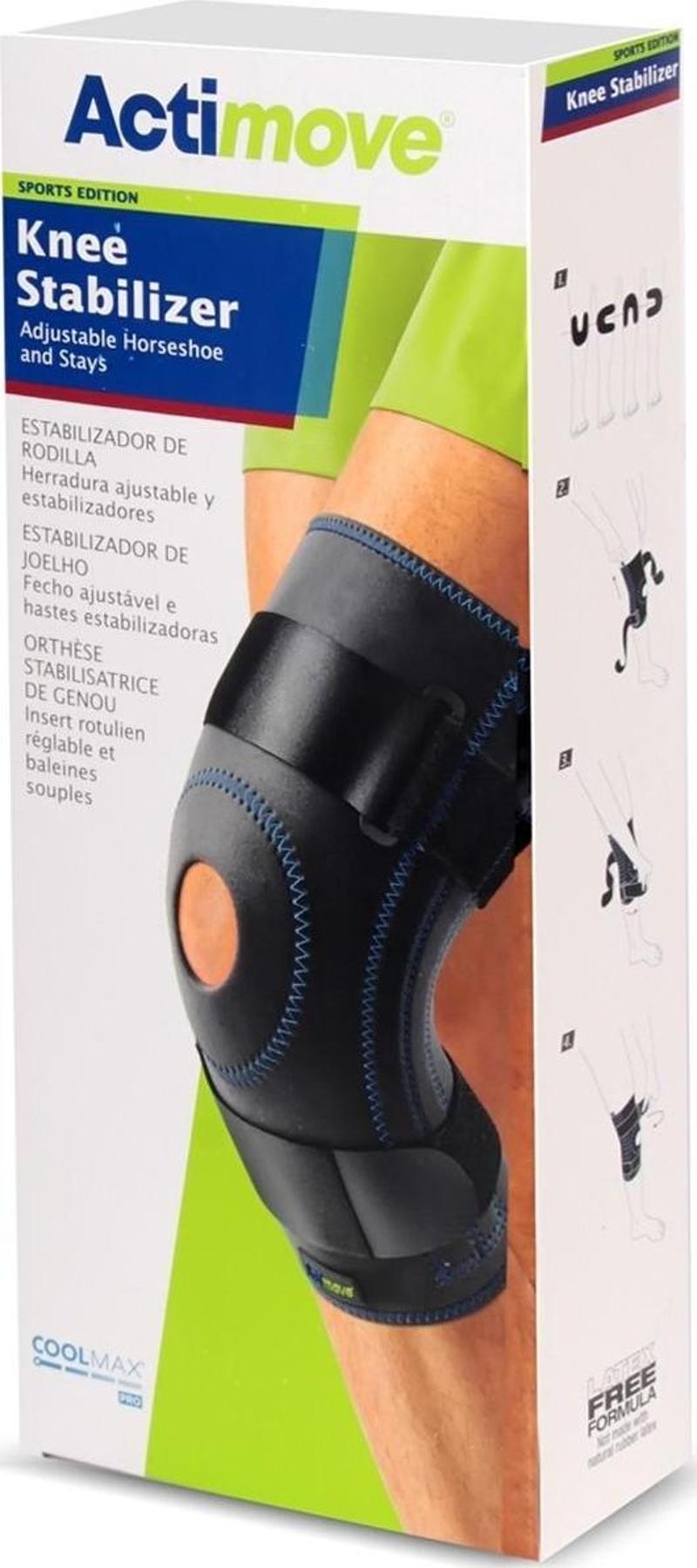 Actimove Patella ve Ligament Destekli Dizlik / Ayarlanabilir Patella Desteği ile