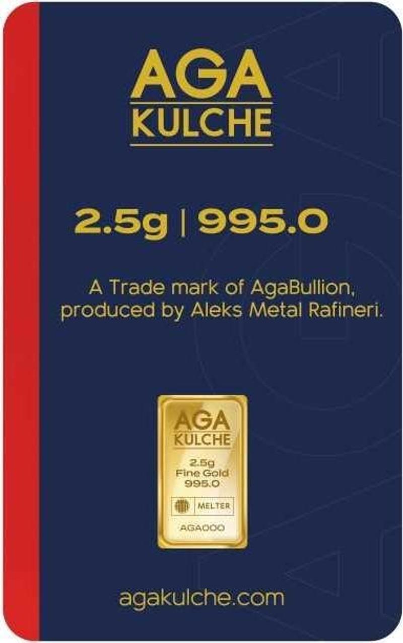 2.5 gr 24 Ayar Külçe Altın