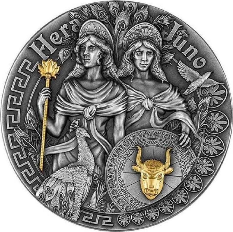 Hera Juna 2 Ons Gümüş Sikke Coin