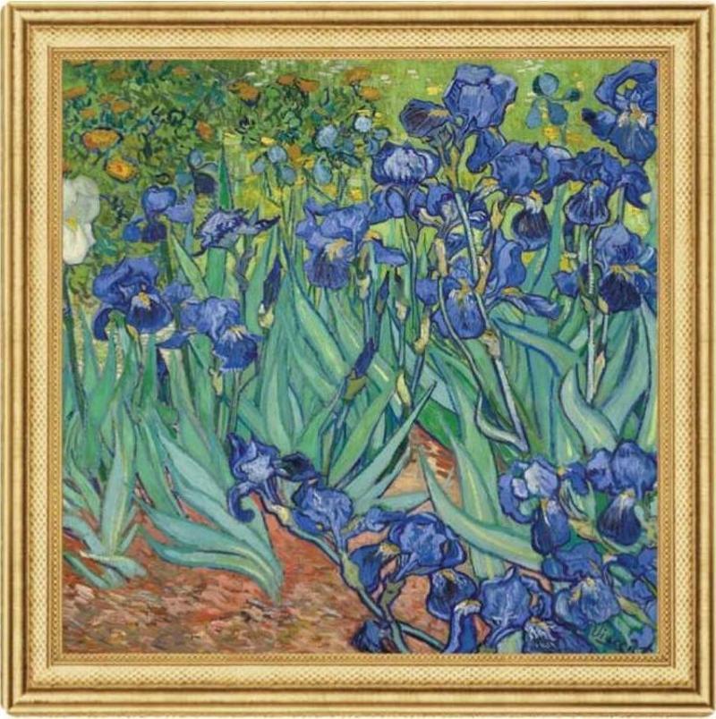 Irises Vincent Van Gogh 170. Anniversary 2023 2 Ons Gümüş Sikke Coin