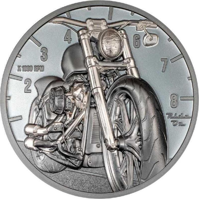 Motorbike Ride On 2024 2 Ons Gümüş Sikke Coin