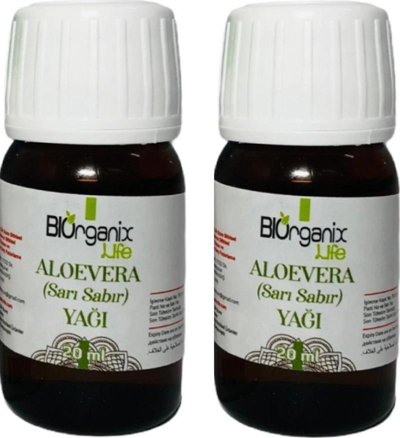 Aloevera Yağı (Sarı Sabır) 20 ml 2Adet