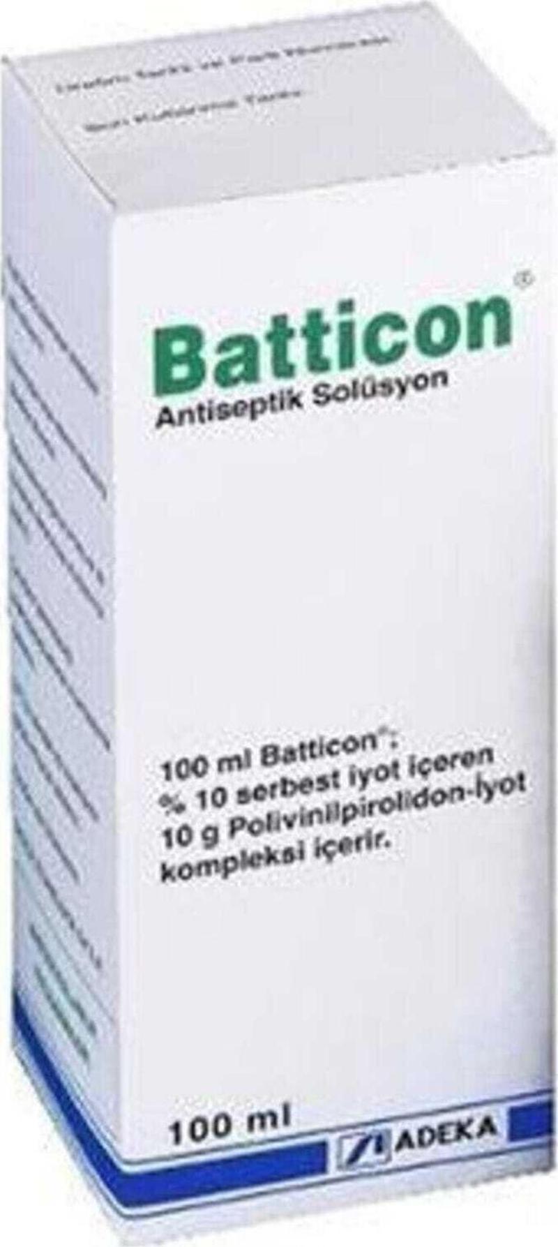 Batticon Antiseptik Solüsyon 100 Ml