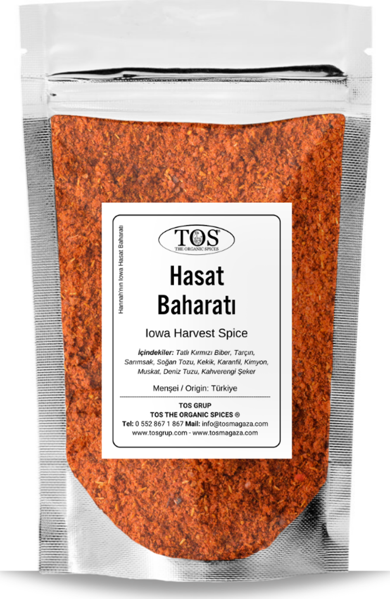 Hannah'nın Iowa Hasat Baharatı 500 gr Hannah's Iowa Harvest Spice