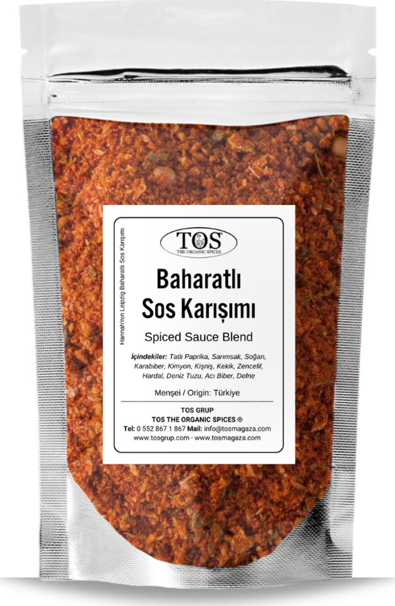 Hannah'nın Leipzig Baharatlı Sos Karışımı 500 gr Hannah's Leipzig Spiced Sauce Blend