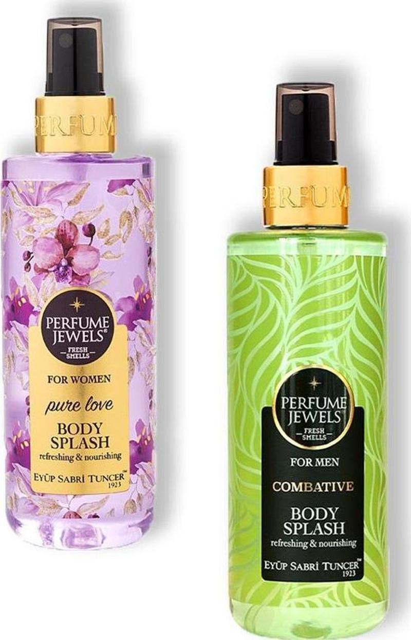 Vücut Spreyi Pure Love ve Combative 250 ml