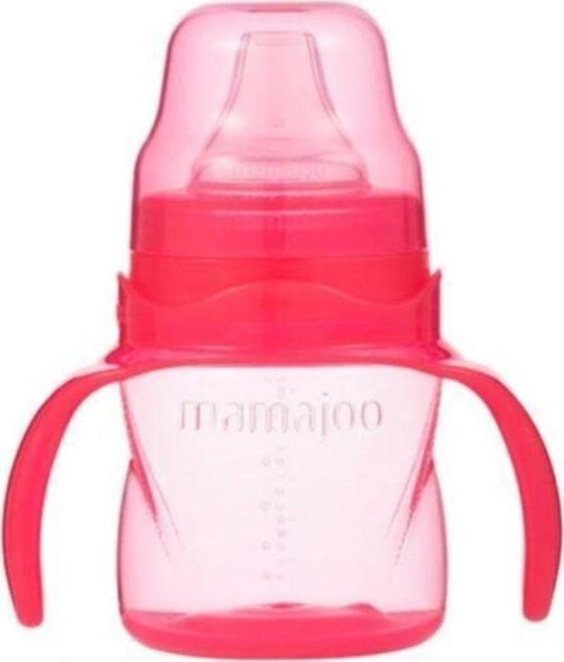 Yumuşak Uçlu Kulplu Eğitici Bardak 160 Ml Pembe 6 Ay+