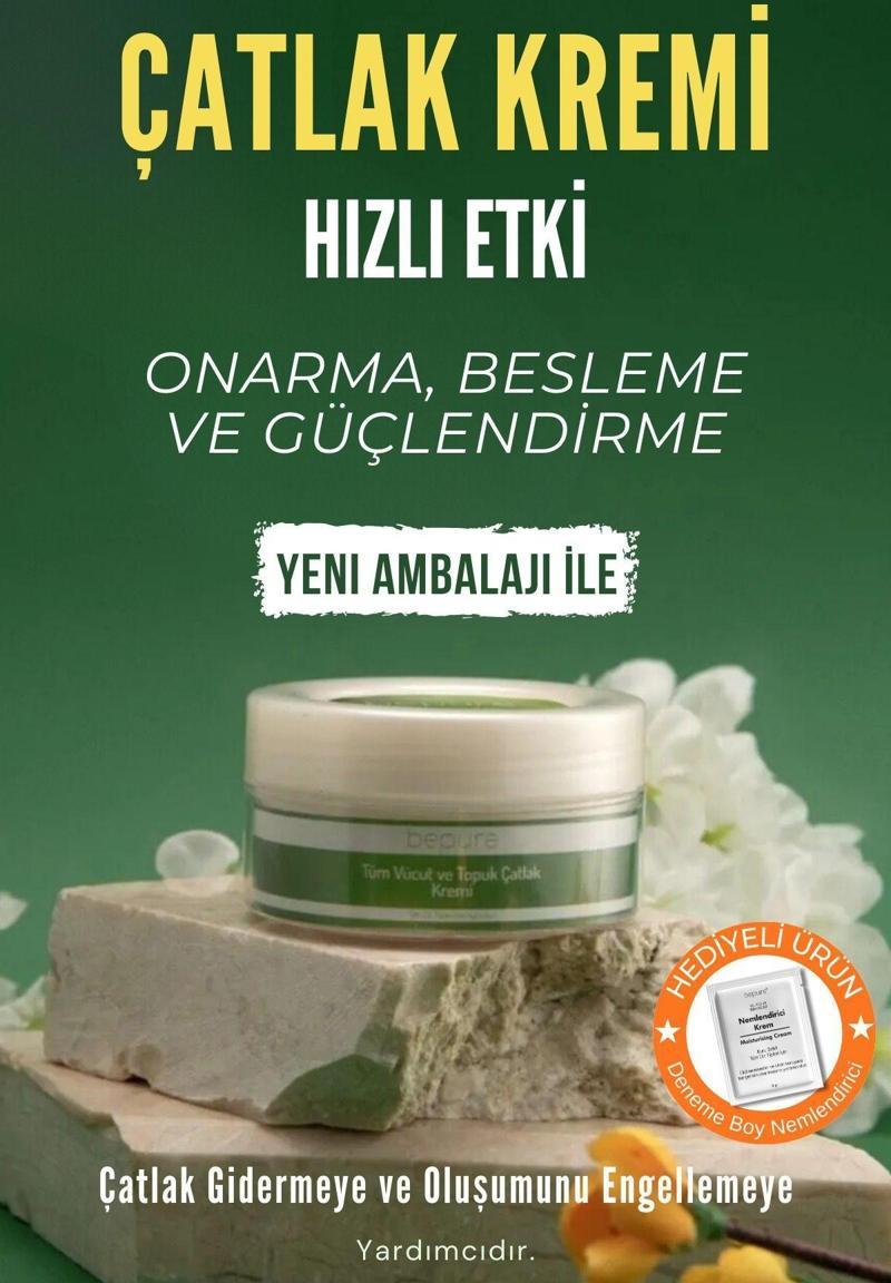 Topuk Çatlak Kremi, Çatlak Oluşumunu Engellemeye Yardımcı, Krem 50Ml