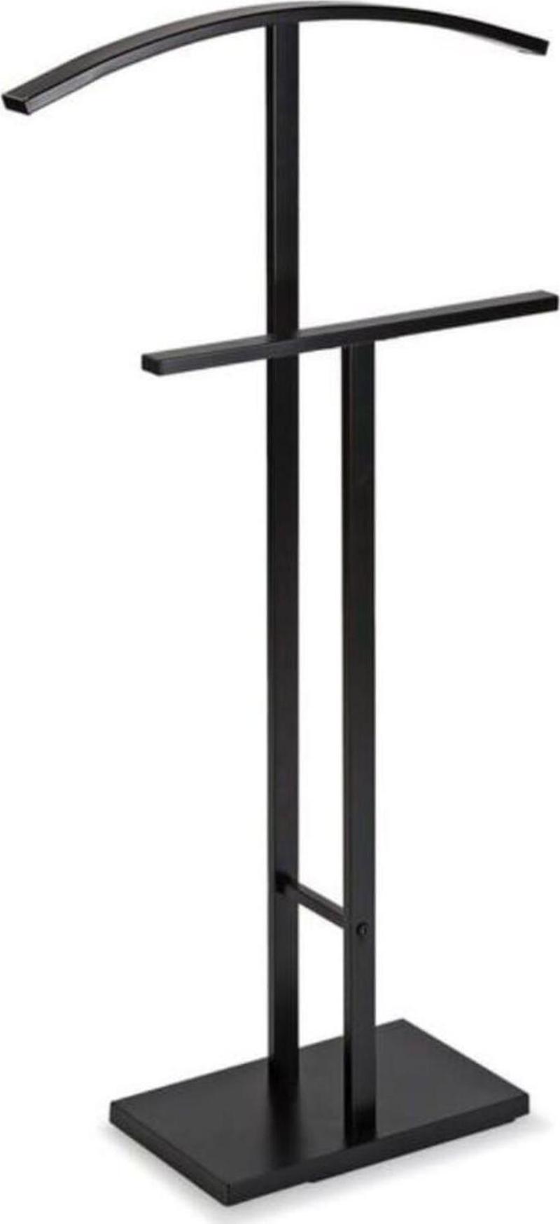 Dilsiz Uşak Metal Siyah Askılık Çeket  Gömlek Kıravat Askılığı 1068-Cn