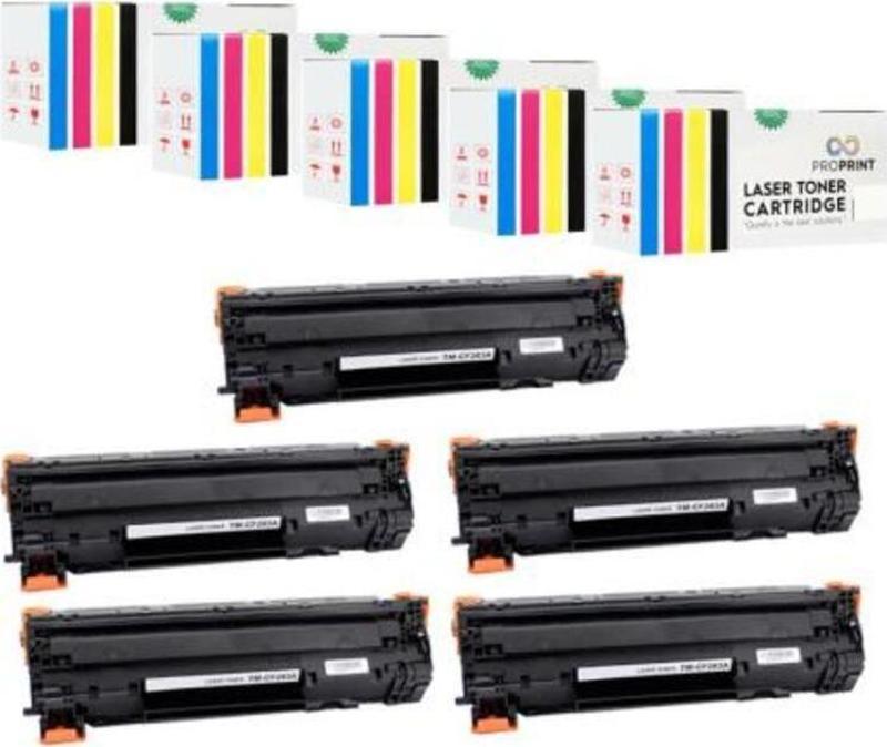 5 Adet Crg-737 Canon I-Sensys M231 Muadil Toner