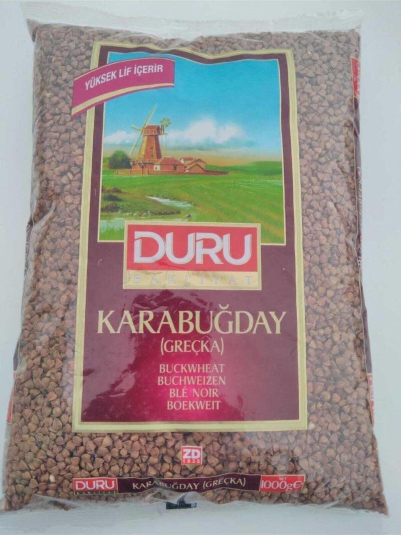 Duru 4'lü Karabuğday ( Greçka) Paketi x 4 Adet 1 kg