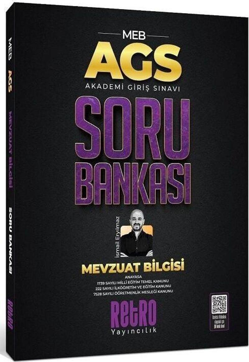 Retro 2025 MEB AGS Mevzuat Bilgisi Soru Bankası - İsmail Eryılmaz