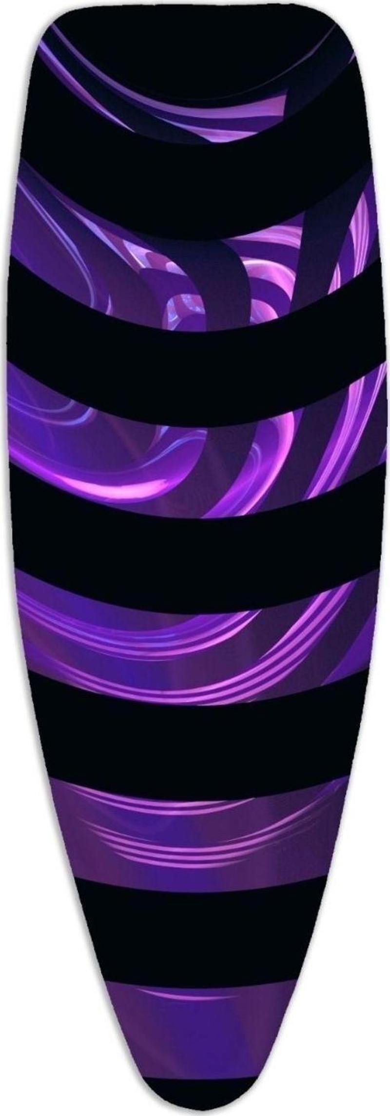 XXL Luxury Purple Ütü Masası Kılıfı Bezi Örtüsü (57 x 162 cm)