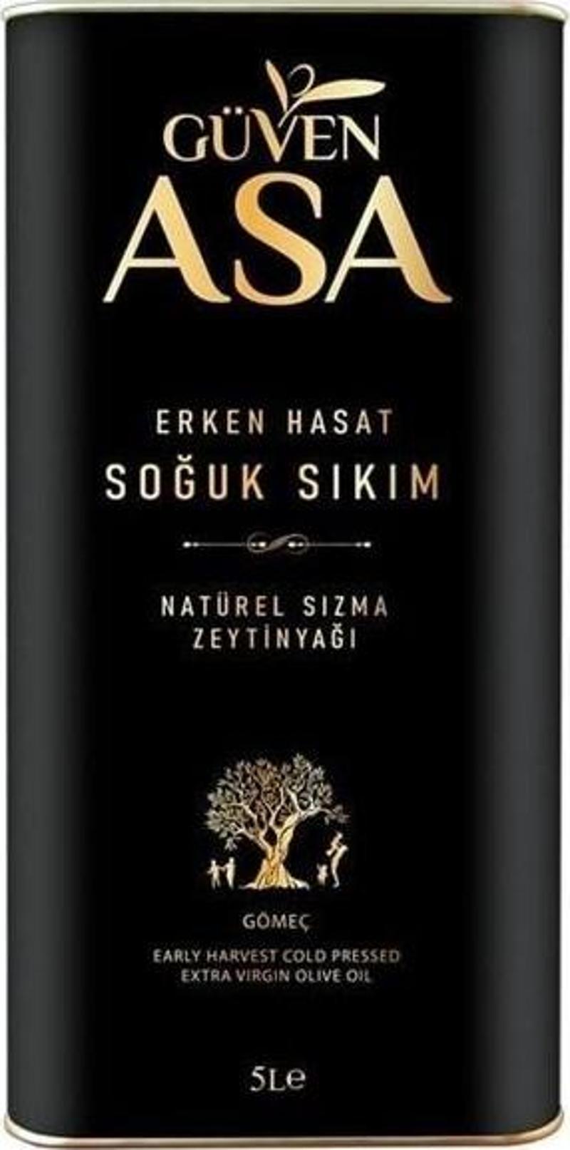 Erken Hasat Soğuk Sıkım Natürel Sızma Zeytinyağı 5 L