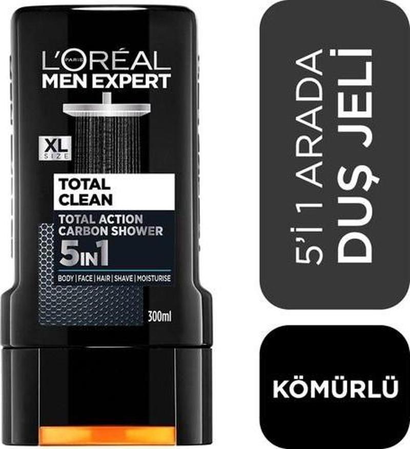 Men Expert Shower Gel Total Clean 300 ml