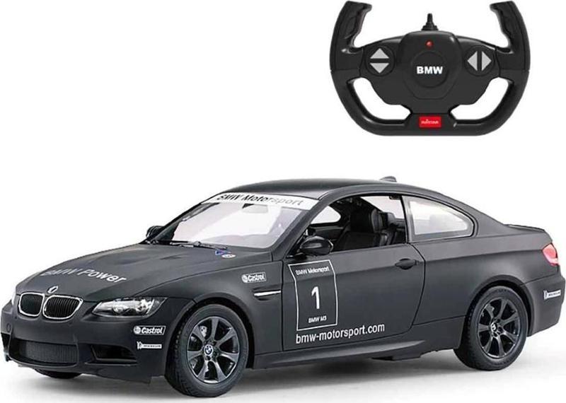 1:14 Uzaktan Kumandalı Araba Bmw M3 32 Cm Işıklı Siyah