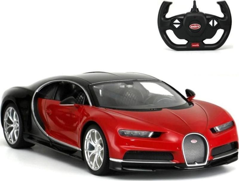 1:14 Uzaktan Kumandalı Araba Bugatti Chiron 2.4 Ghz Işıklı Kırmızı