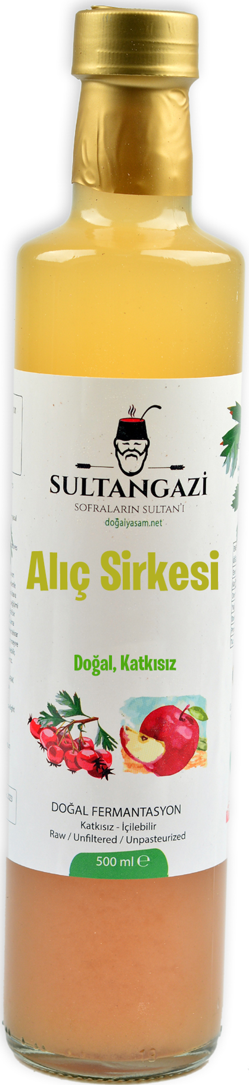  SULTANGAZİ Alıç Sirkesi 500 ml