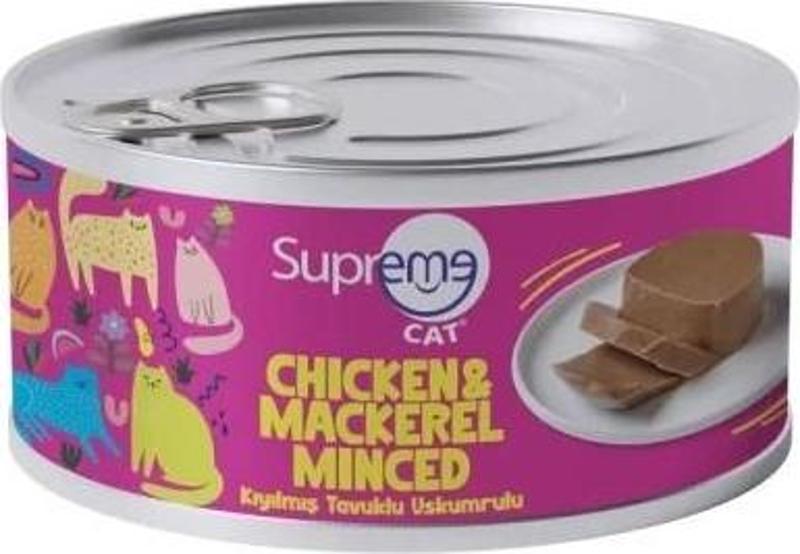 Cat Kıyılmış Tavuk Ve Uskumru Kedi Konservesi 85 Gr.