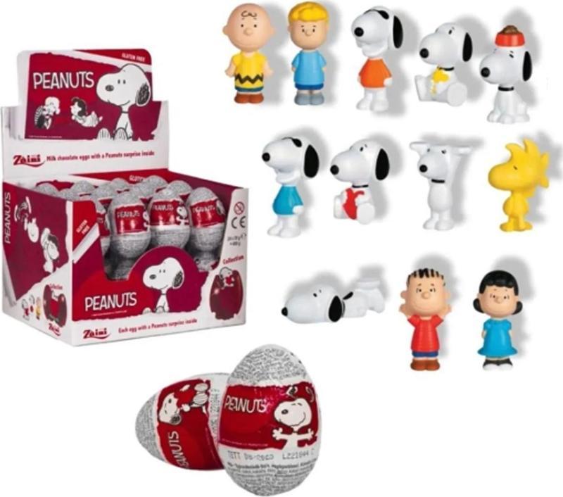 Peanuts Snoopy Çikolatalı Sürpriz Yumurta 24 Adet