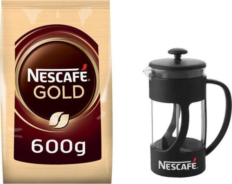 Gold - 600 gr Paket Granül Kahve French Press