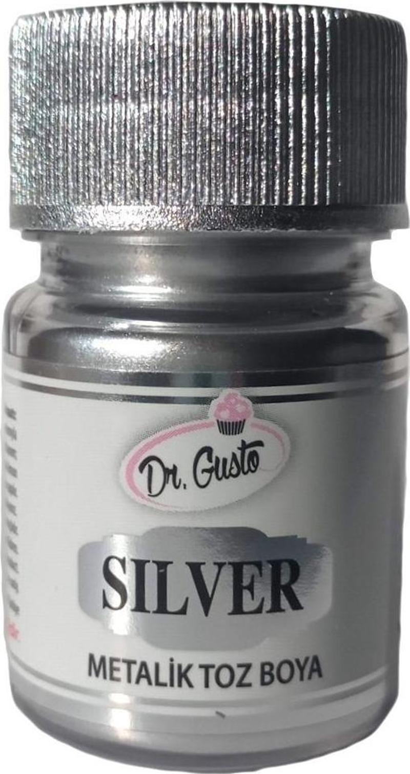 Dr. Gusto Silver Gümüş Metalik Dekor Boyası 