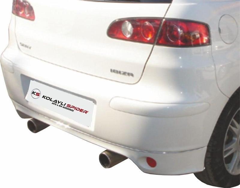 Seat İbiza 3 6L Arka Tampon Altı (Reflektörlü) Fiber 2002-2008