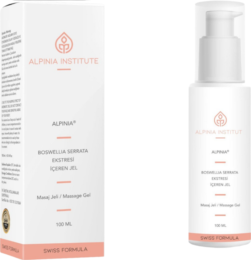 Alpinia Boswellia serrata Ekstresi İçeren Masaj Jeli 100 ml