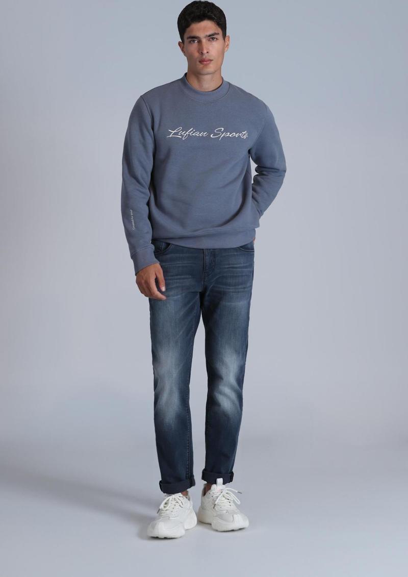 Erkek Jasper Smart Slim Fit Jean Pantolon 112200218 Mavi