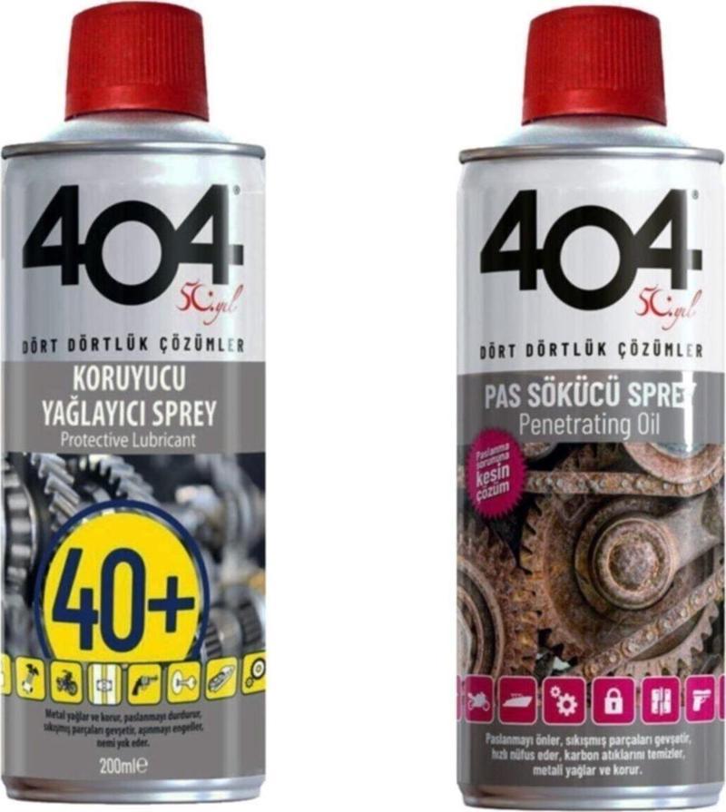 Pas Sökücü Koruyucu Yağlayıcı Set - 404