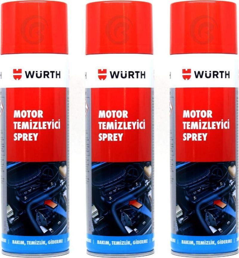 3X Motor Temizleyici Sprey 500 Ml (Su Gerekmez)