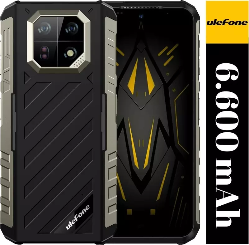 Armor 22 6600mAh 6.58' 64MP 8GB 256GB IP68 Gece Görüş Kameralı Dayanıklı Cep Telefonu (Ulefone Türkiye Garantili)