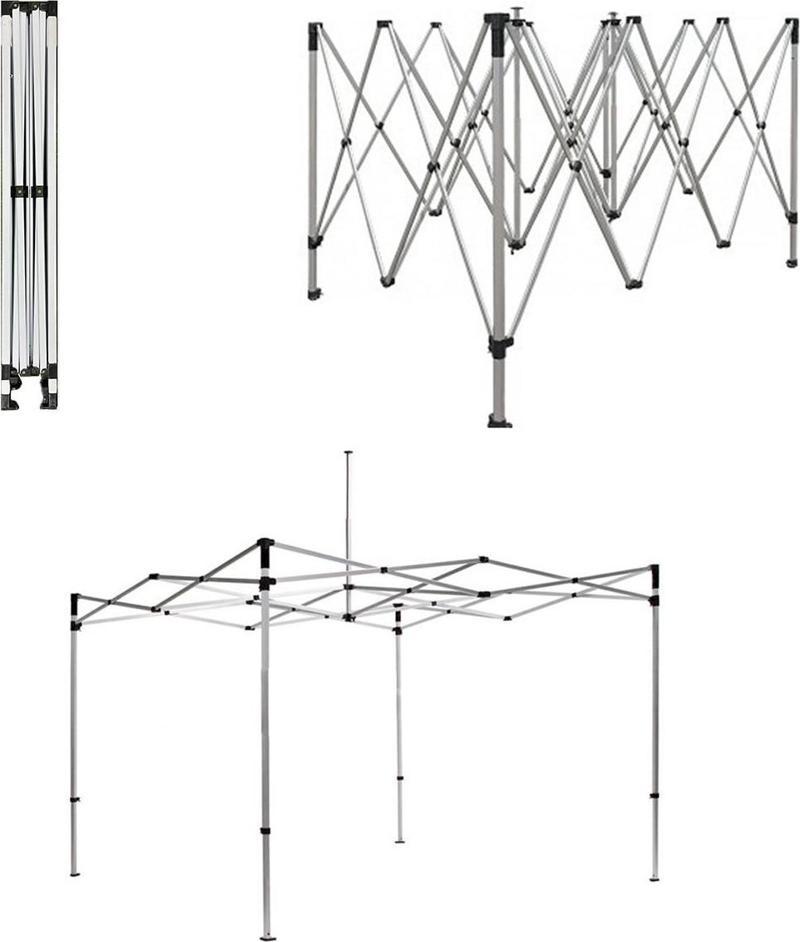 YekOutdoor Profesyonel 3x3 Otomatik Gazebo Çardak İskeleti