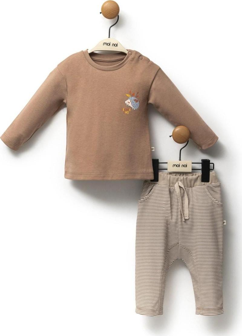 Kirpi 2'li Bebek Takımı MNB5269 Bej