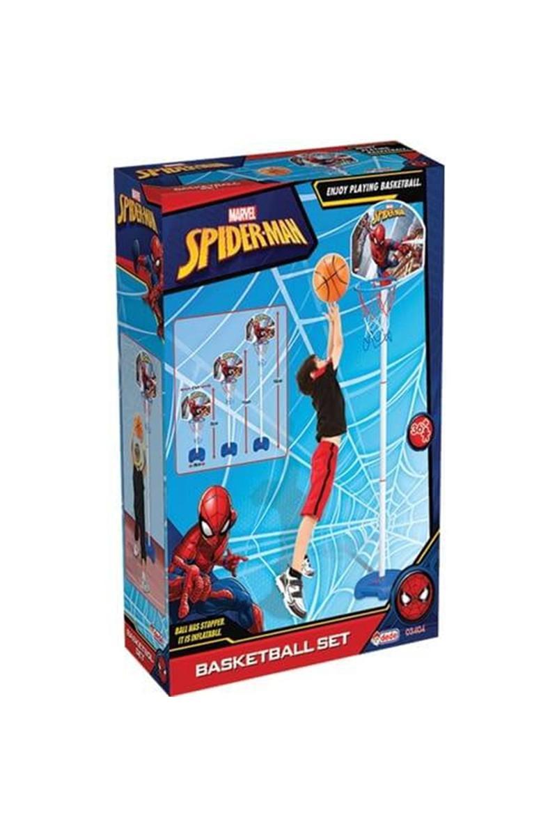 Dede Oyuncak Spiderman Ayaklı Basketbol Seti 03404