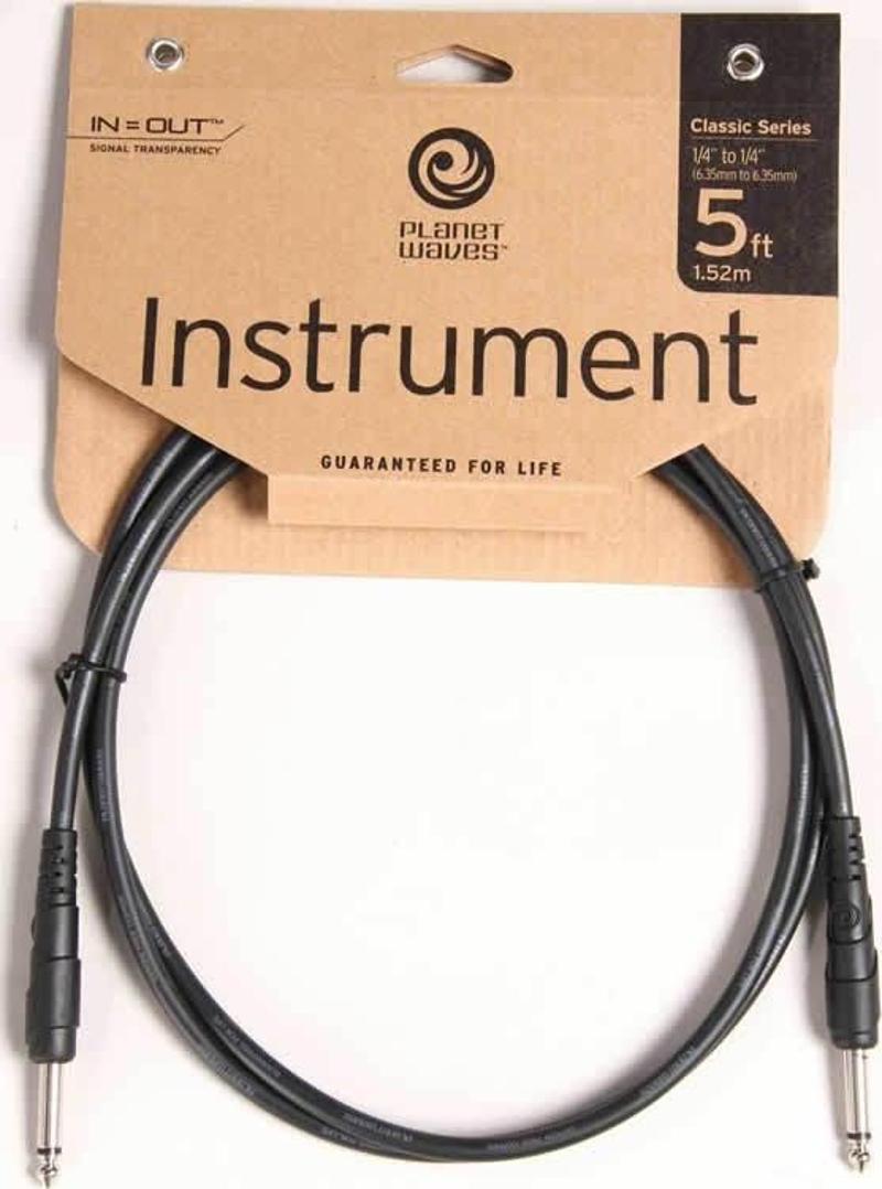 Planetwaves PW-CGT-05 Gitar Kablosu 1,5mt.