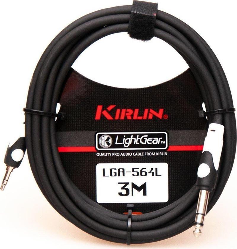 LGA564L3MBK 1/4 TRS Plug / 3,5 mm. TRS Plug