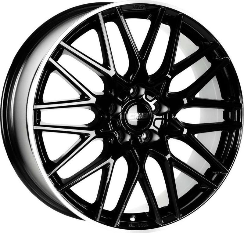 -1062-19 7.0x17" -4x100 ET38 67.2 Diamond Rim Black Gloss Jant (4 Adet)