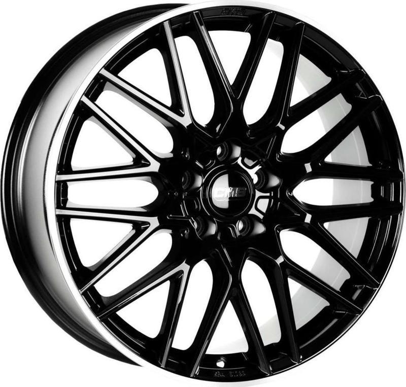 -1064-04 8.0x19" -5x120 ET52 65.1 Diamond Rim Black Gloss Jant (4 Adet)