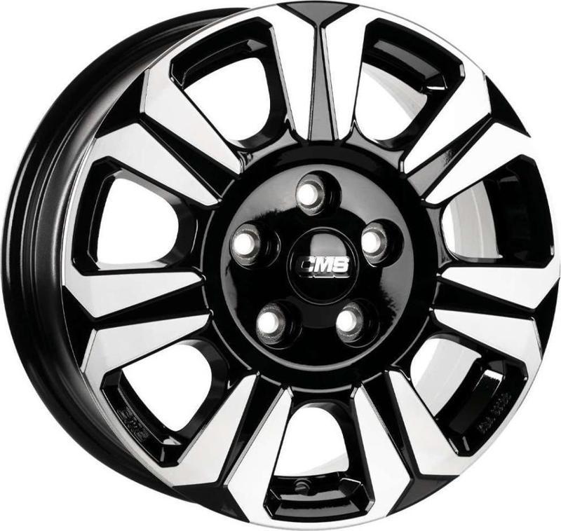 -1469-05 6.5x17" -6x130 ET62 84.1 Diamond Black Gloss Jant (4 Adet)