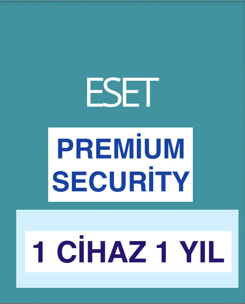 Eset Premium Security 1 Cihaz 1 Yıl ( Dijital Teslimat)