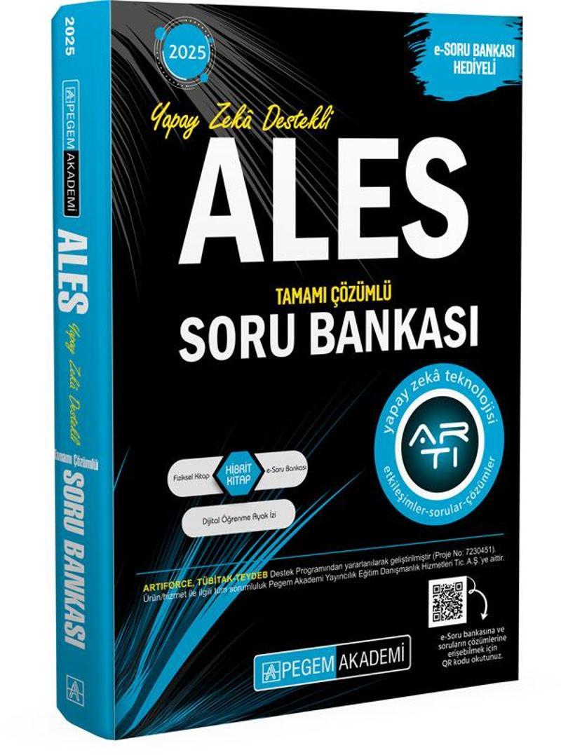 Pegem 2025 ALES Soru Bankası Pegem Akademi Yayınları