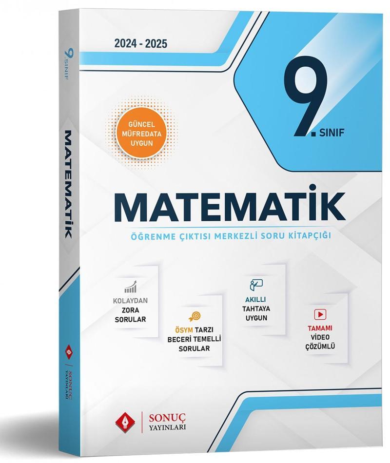 Sonuç 2025 9. Sınıf Matematik Modüller Set Sonuç Yayınları