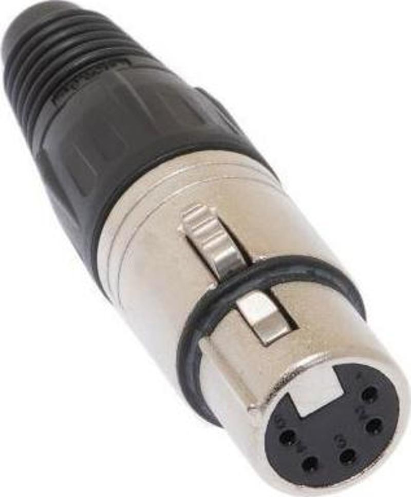 5 Pin Xlr Dişi Konnektör