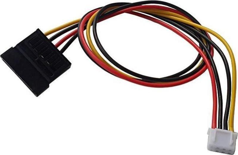ITX Mini PC Mini PH 2.54mm  4 Pin - SATA Güç Kablosu 25cm