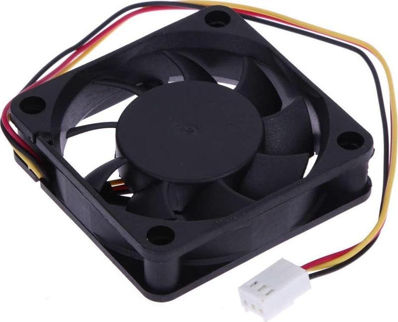 6 cm Fan 12 Volt 3 Pin 10 mm