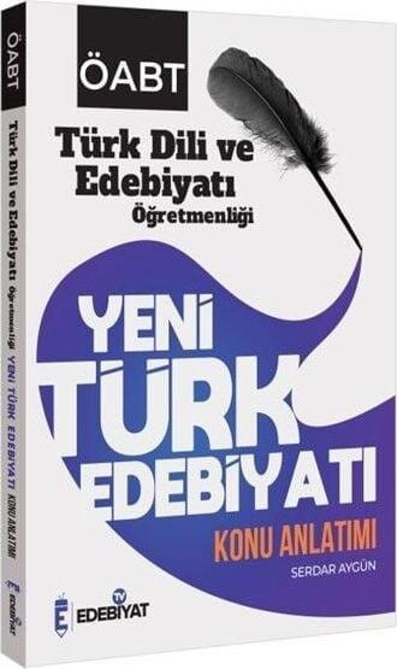 Edebiyat TV ÖABT Türk Dili ve Edebiyatı Yeni Türk Edebiyatı Konu Anlatımı - Serdar Aygün