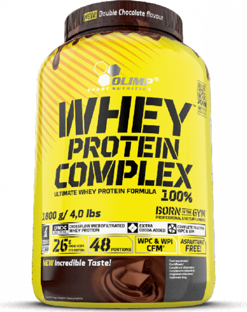 Olimp Whey Protein Complex Aromalı 1800 gram - Double Chocolate